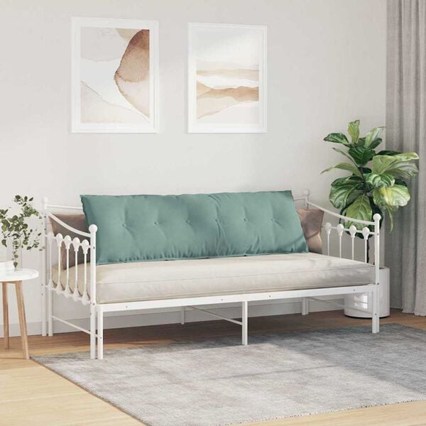 vidaXL Rygpude Havgr&oslash;n 160 x 50 cm Velourstof