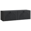 vidaXL V&aelig;gh&aelig;ngt TV-skab Sort 98 x 31 x 30 cm Konstrueret tr&aelig;