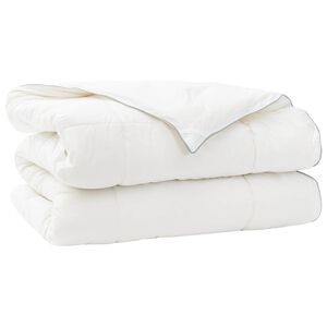 vidaXL Dyne 155x220 cm Vinter 450 GSM Australsk Uld Hvid Hypoallergen