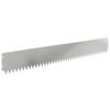 vidaXL Pl&aelig;nekant 30 pcs 103 x 15 cm St&aring;l S&oslash;lv