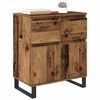 vidaXL Sideboard Gammelt tr&aelig; 60 x 35 x 70 cm Ingeni&oslash;rt tr&aelig; og jern