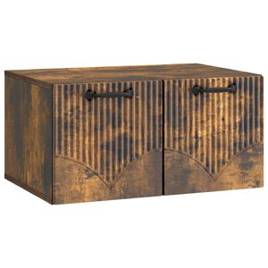 vidaXL V&aelig;gh&aelig;ngt TV-skab R&oslash;get eg 59,5 x 41 x 30 cm Konstrueret tr&aelig;