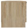 vidaXL tv-bord 102x35x36,5 cm konstrueret træ sonoma-eg