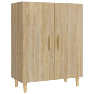 vidaXL sk&aelig;nk 70x34x90 cm konstrueret tr&aelig; sonoma-eg