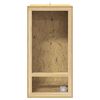 vidaXL Terrarium Brun 50 x 50 x 100 cm OSB