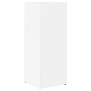 vidaXL Parasolfod Hvid 25 x 24,5 x 64 cm Konstrueret tr&aelig;