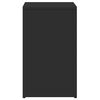 vidaXL sideborde 2 stk. 50x30x50 cm konstrueret tr&aelig; sort