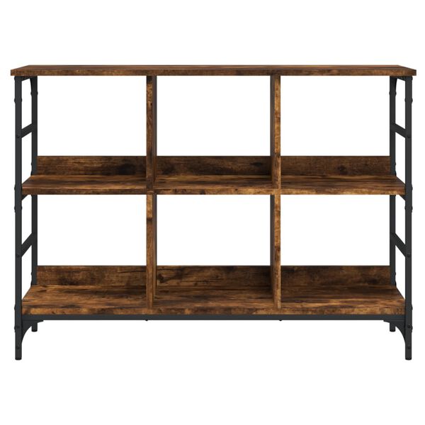 vidaXL sk&aelig;nk 102x32x73,5 cm konstrueret tr&aelig; r&oslash;get egetr&aelig;sfarve