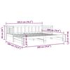 vidaXL daybed med udtræk 90x190 cm massivt fyrretræ hvid