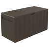 vidaXL hyndeboks 117x45,5x57,5 cm 270 l brun