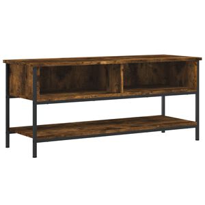 vidaXL tv-bord 100x35x45 cm konstrueret tr&aelig; r&oslash;get egetr&aelig;sfarve