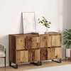 vidaXL Sideboard 2 pcs Gammelt tr&aelig; 60 x 35 x 70 cm