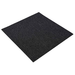 vidaXL T&aelig;ppeflise M&oslash;rkegr&aring; 50 x 50 cm 20 stk. PP og Bitumen