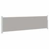 vidaXL sammenrullelig sidemarkise til terrassen 140 x 514 cm gr&aring;