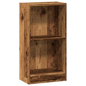 vidaXL bogreol 40x24x76 cm konstrueret tr&aelig; antikt tr&aelig;
