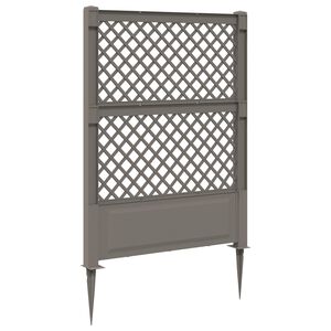 vidaXL Trellis med Spids PP Gr&aring;