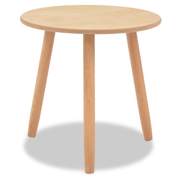 vidaXL sidebordss&aelig;t i 2 dele massivt fyrretr&aelig; brun