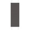 vidaXL Pliss&eacute;gardin Sort 45x100 cm Stofbredde 44,4 cm Polyester