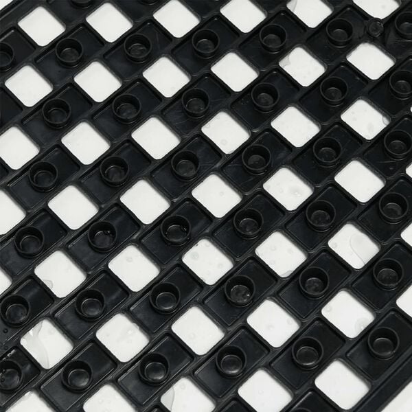 Sealskin sikkerhedsbadem&aring;tte Doby, 50x50 cm, sort, 312003419