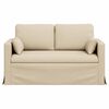 vidaXL Sofa Creme Samlede dimensioner: 139 x 78 x 80 cm (B x D x H)