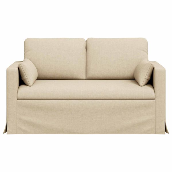vidaXL Sofa Creme Samlede dimensioner: 139 x 78 x 80 cm (B x D x H)