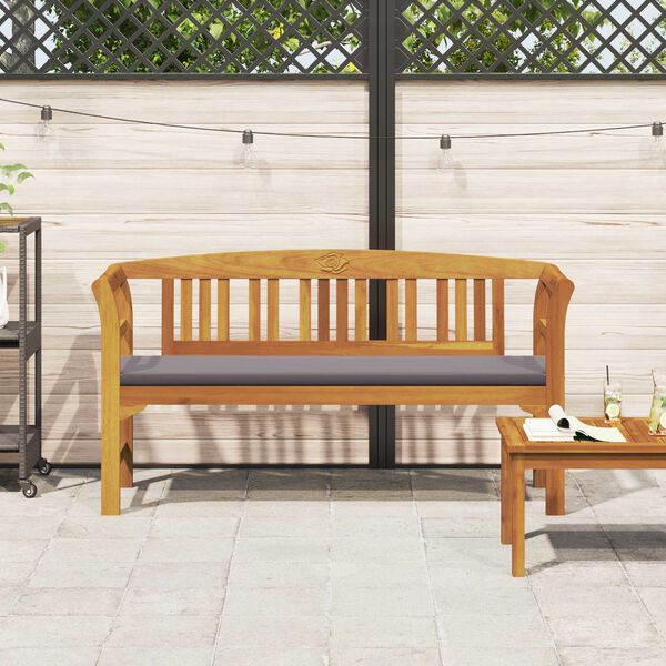 vidaXL b&aelig;nk Naturlig Olie Finish 157 x 46 x 82,5 cm Massivt Akacietr&aelig;