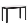vidaXL Sofabord Hvid 60 x 30 x 36 cm Massiv fyrretr&aelig;