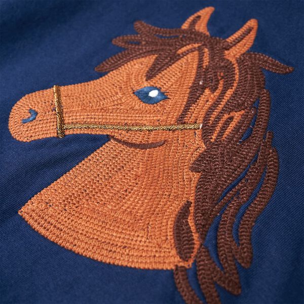 H&aelig;ttetr&oslash;je til b&oslash;rn str. 104 marinebl&aring;