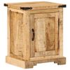 vidaXL sengebord 40x35x50 cm massivt mangotr&aelig;