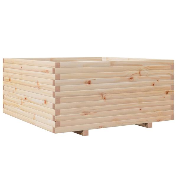 vidaXL plantekasse 100x100x49,5 cm massivt fyrretr&aelig;