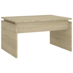 vidaXL sofabord 68x50x38 cm konstrueret tr&aelig; sonoma-eg
