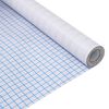 vidaXL vinduesfolie 45x2000 cm stribet PVC matteret