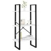 vidaXL opbevaringsreol 60x30x105 cm konstrueret træ hvid