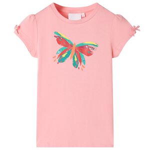 vidaXL T-shirt til b&oslash;rn str. 104 lyser&oslash;d