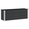 vidaXL H&oslash;jbed Sort 150 x 50 x 54 cm alu.