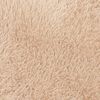 vidaXL shaggy gulvt&aelig;ppe NAVARRA 80x150 cm h&oslash;je luv polyester beige