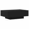 vidaXL Sofabord Sort eg 90 x 60 x 31 cm Konstrueret tr&aelig;