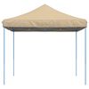 vidaXL pop op-festtelt 292x292x315 cm foldbart beige