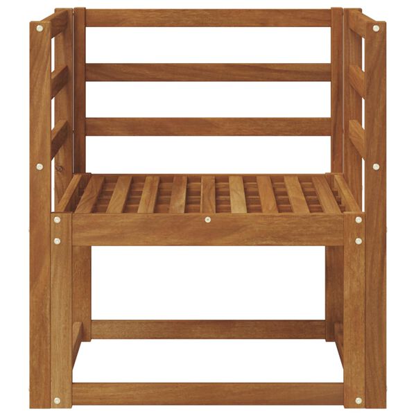 vidaXL Udend&oslash;rs sofa Massivt Akacietr&aelig; Naturfarvet