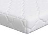 vidaXL Madras Hvid 80 x 160 cm Jacquard stof