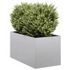 vidaXL plantekasse 40x80x40 cm galvaniseret st&aring;l