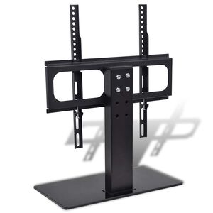 vidaXL TV-beslag med bundplade jern sort 23"-55
