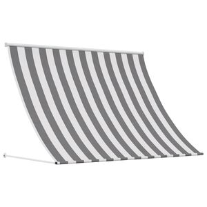 vidaXL Markise Anthracit og hvid 250 x 150 cm