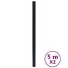 vidaXL selvkl&aelig;bende folie til m&oslash;bler 90x500 cm PVC mat sort