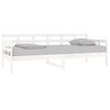 vidaXL daybed 80x200 cm massivt fyrretræ hvid