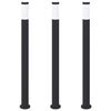 vidaXL pullertlamper 3 stk. 110 cm rustfrit st&aring;l IP44