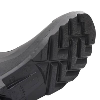 vidaXL gummistøvler med udtagelige strømper str. 45 PVC sort