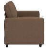 vidaXL 2-personers sofa 160x77x82 cm stof brun