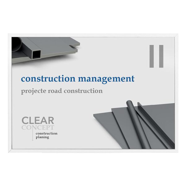 MOEDEL d&oslash;rskilt A6 hvid