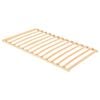 vidaXL Lamelbund Brun 100 x 190 cm Solid b&oslash;g